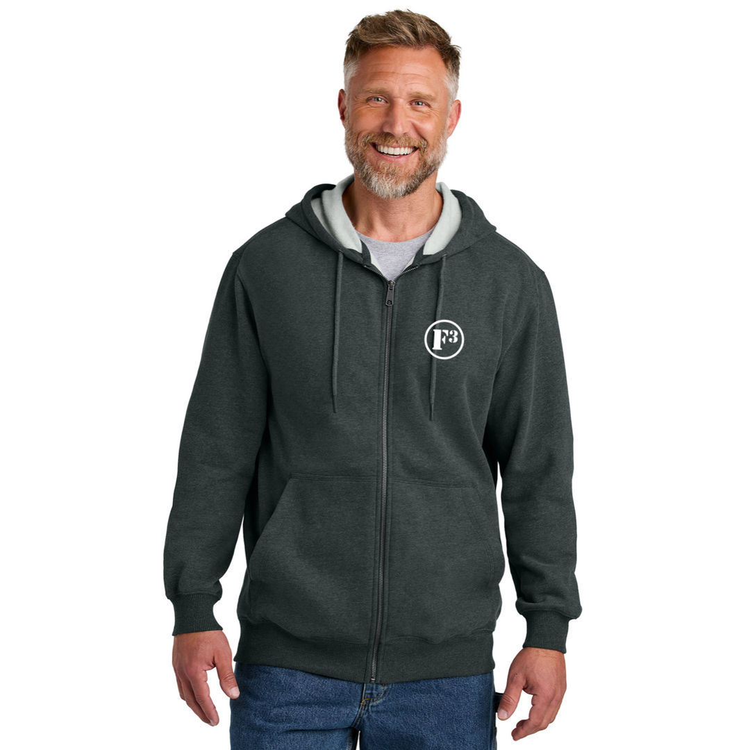 F3 CornerStone Tough Fleece Full-Zip Hoodie - Made to Order