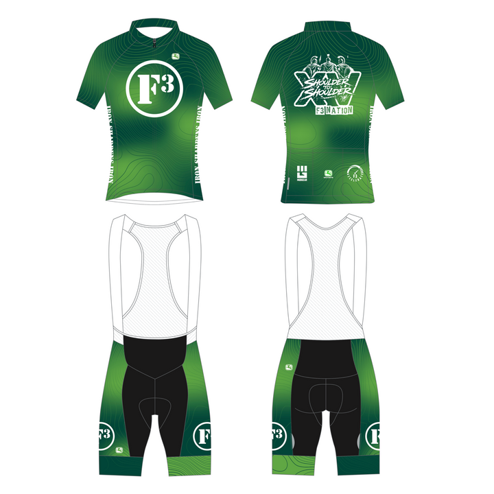 2026 F3 Nation Official Yearly Logo - Cycling Kit Pre-Order February 2026