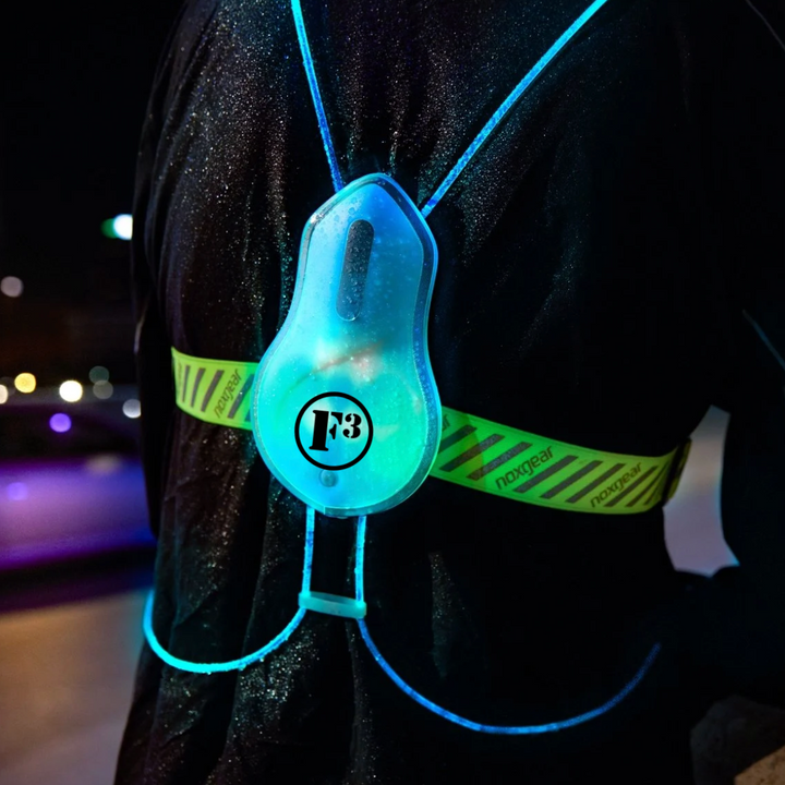 F3 noxgear TRACER2 LED Safety Vest with Tracer Lamp