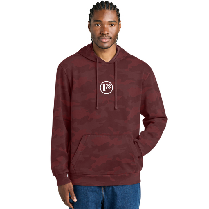 F3 District Wash Camo Fleece Hoodie - Made to Order