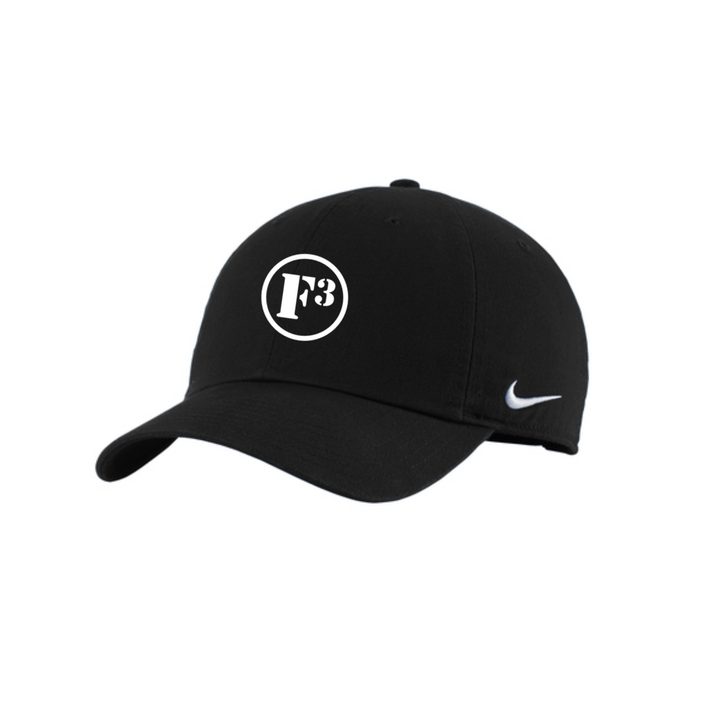 F3 Nike Heritage Cotton Twill Cap - Made to Order