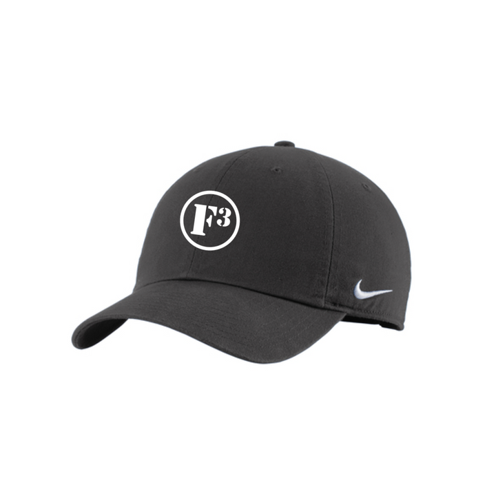 F3 Nike Heritage Cotton Twill Cap - Made to Order