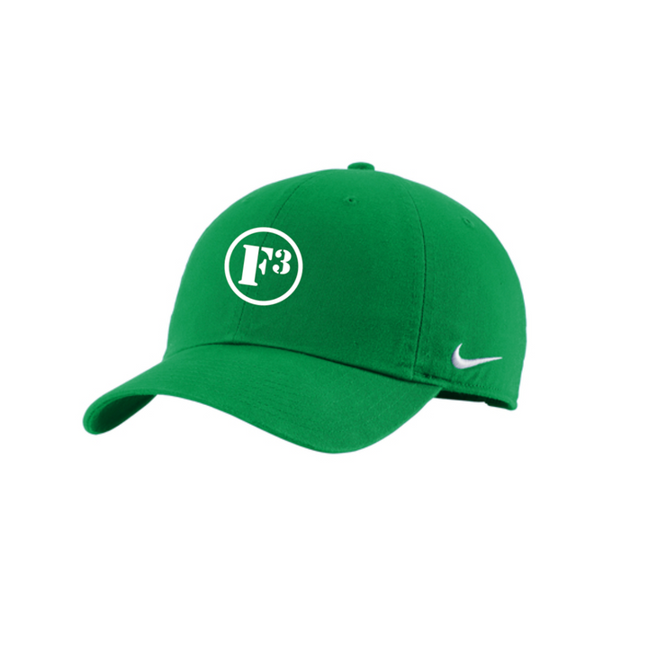 F3 Nike Heritage Cotton Twill Cap - Made to Order