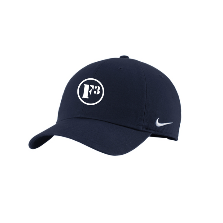 F3 Nike Heritage Cotton Twill Cap - Made to Order