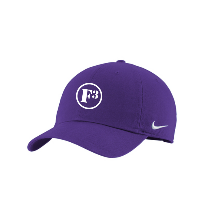 F3 Nike Heritage Cotton Twill Cap - Made to Order
