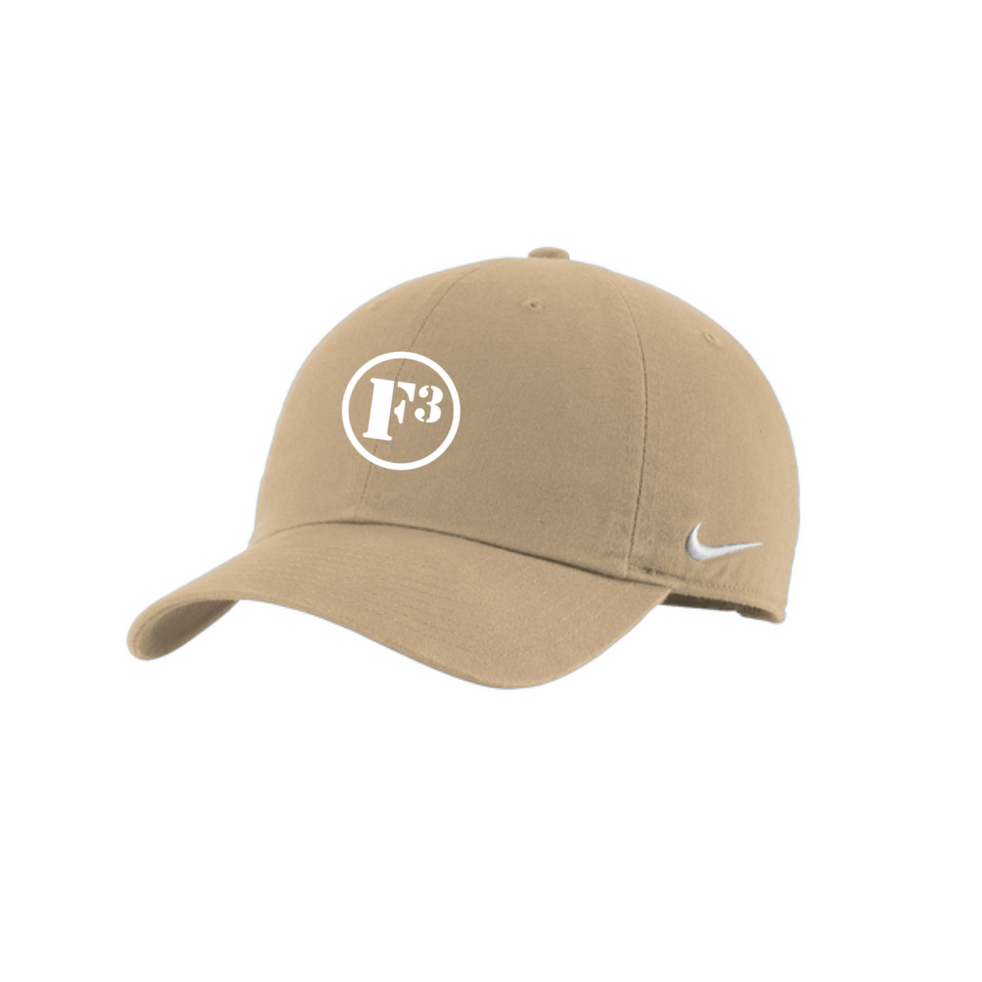 F3 Nike Heritage Cotton Twill Cap - Made to Order