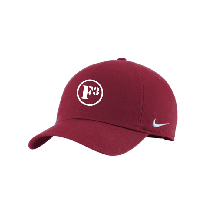 F3 Nike Heritage Cotton Twill Cap - Made to Order