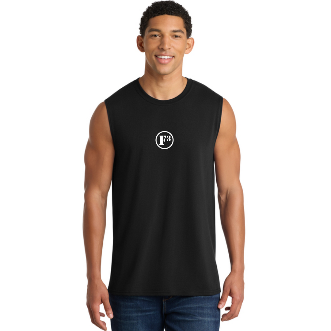 F3 Port & Co Core Cotton Sleeveless Tee - Made to Order