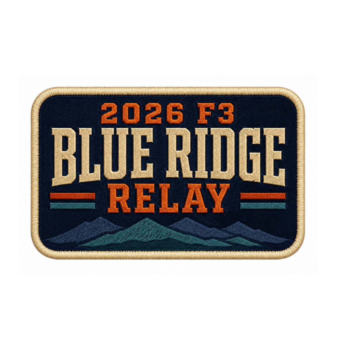 F3 2026 BRR - Blue Ridge Relay Patch