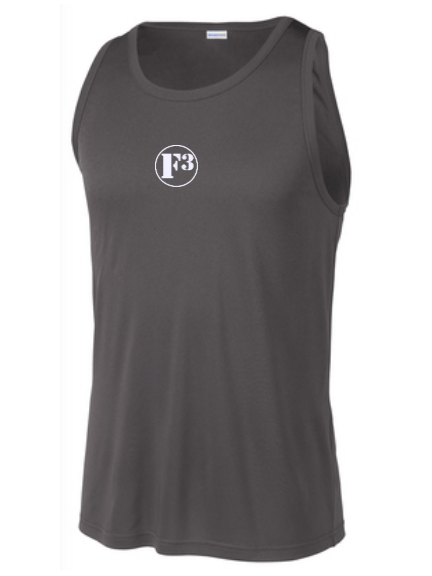 CLEARANCE ITEM - F3 Sport-Tek PosiCharge Competitor Tank (Iron Gray/Small)