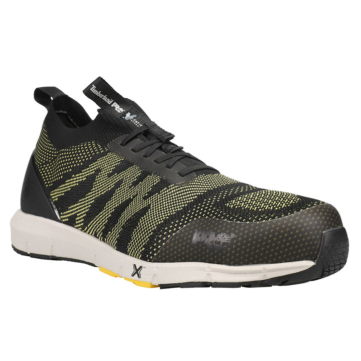 Men's Timberland PRO Radius Knit Slip-On, Black/Yellow