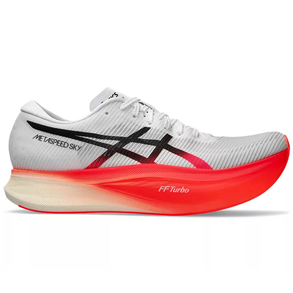 Men's Asics Metaspeed Sky+, White/Black, 10 D Medium