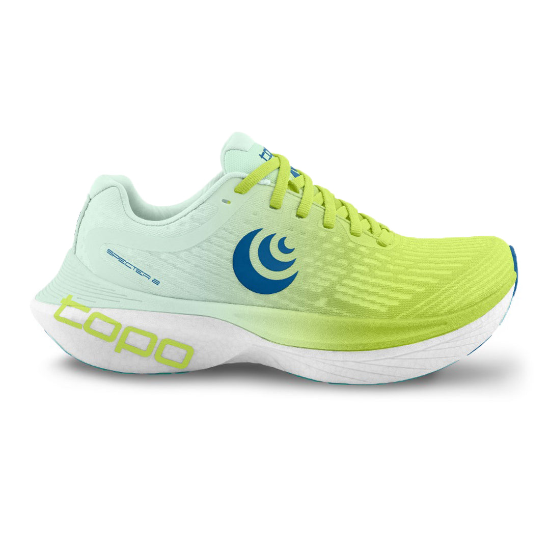 Men's Topo Athletic Specter 2, Green/Blue, 12 D Medium