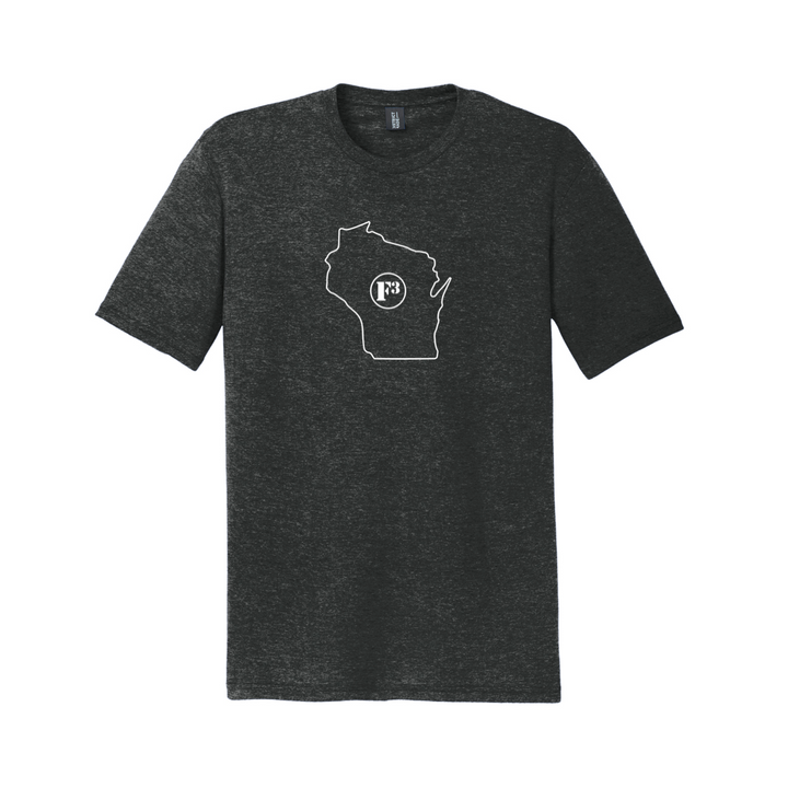 F3 Wisconsin State Outline Shirt (Made to Order DTF)