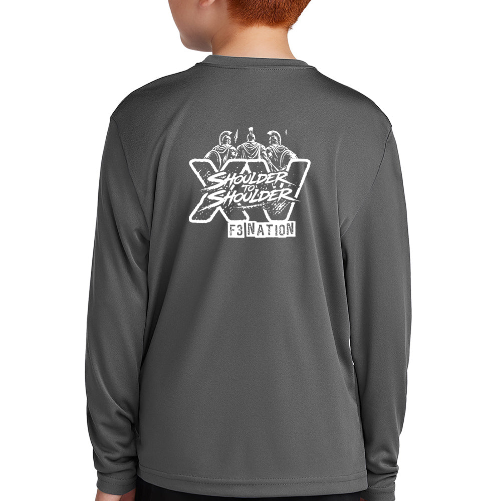2026 F3 Nation Official Race Jersey Pre-Order  - Sport-Tek Youth Competitor Short and Long Sleeve Pre-Order
