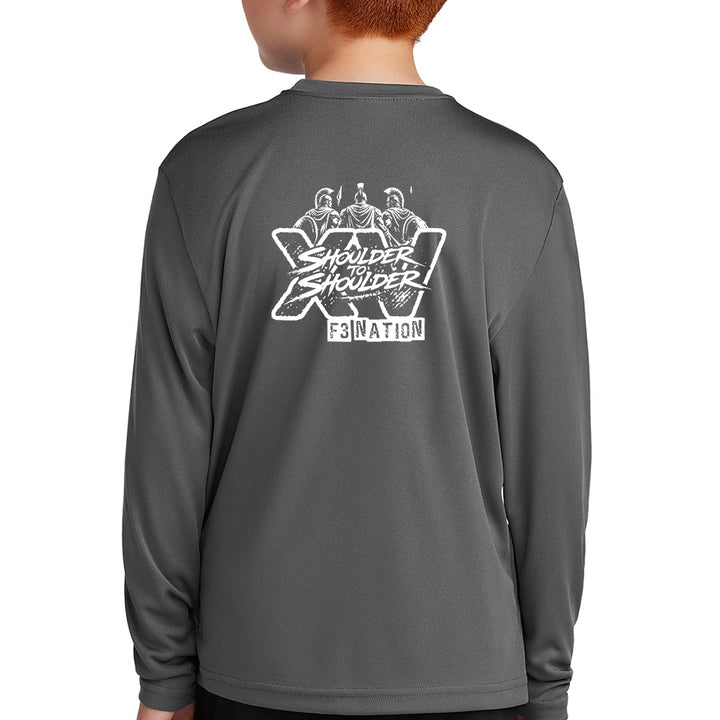 2026 F3 Nation Official Race Jersey Pre-Order  - Sport-Tek Youth Competitor Short and Long Sleeve Pre-Order