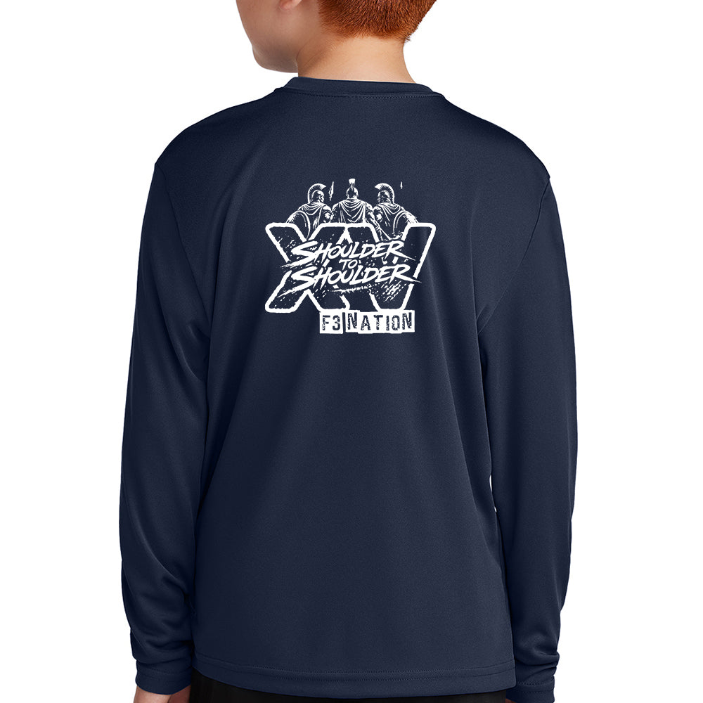 2026 F3 Nation Official Race Jersey Pre-Order  - Sport-Tek Youth Competitor Short and Long Sleeve Pre-Order
