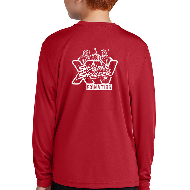 2026 F3 Nation Official Race Jersey Pre-Order  - Sport-Tek Youth Competitor Short and Long Sleeve Pre-Order