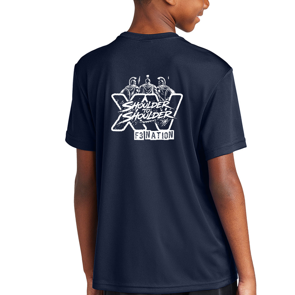 2026 F3 Nation Official Race Jersey Pre-Order  - Sport-Tek Youth Competitor Short and Long Sleeve Pre-Order