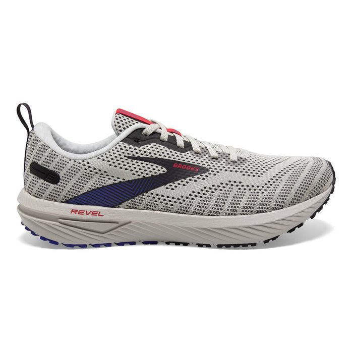 Men's Brooks Revel 6, Dawn Blue/Cayenne/Nine Iron, 13 D Medium