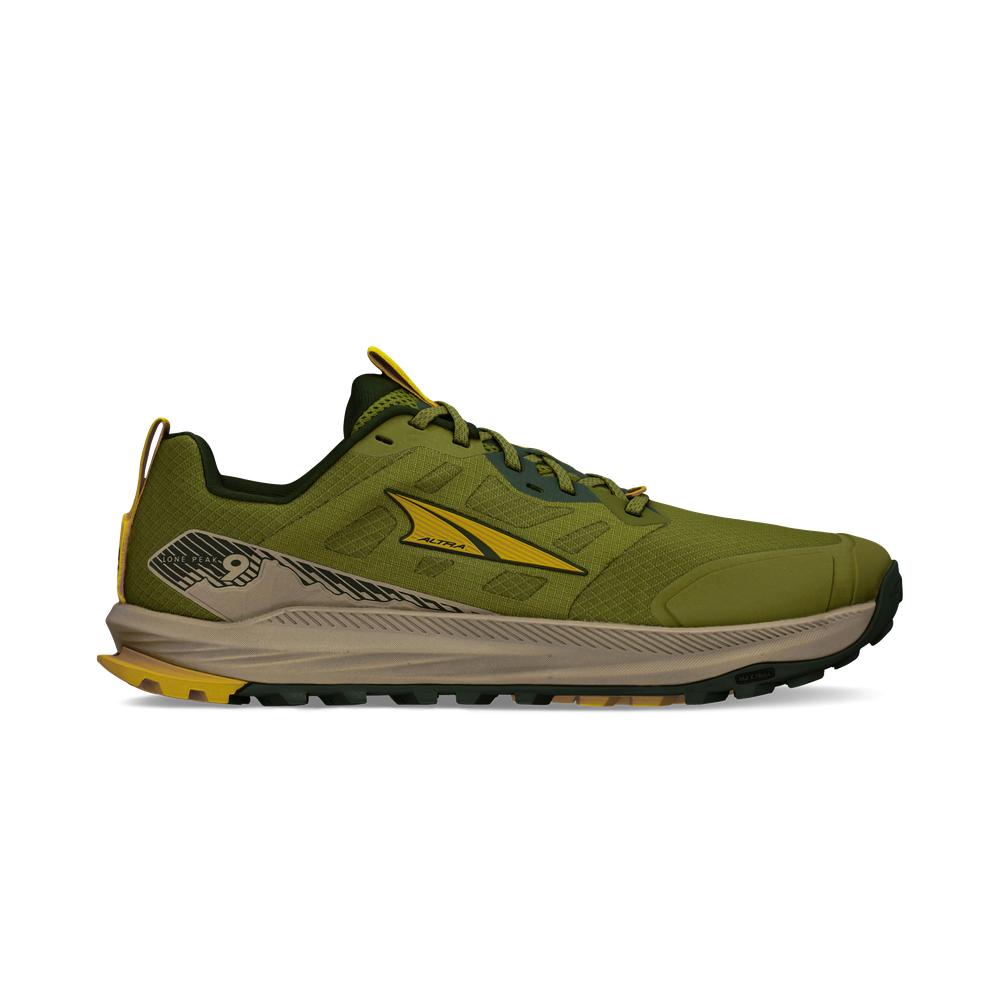 Men's Altra Lone Peak 9, Green, 12.5 D Medium