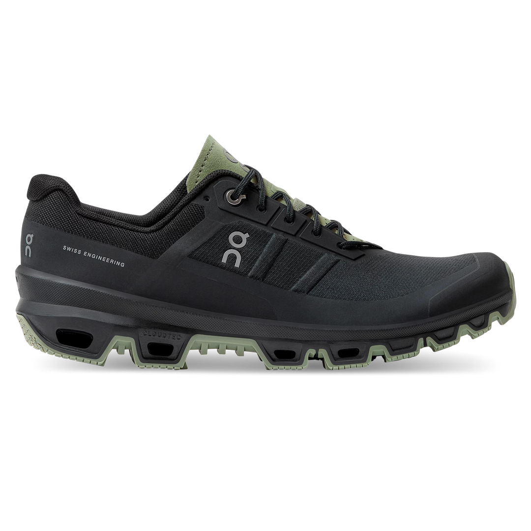 Men's On Cloudventure 3, Black/Reseda, 8.5 D Medium