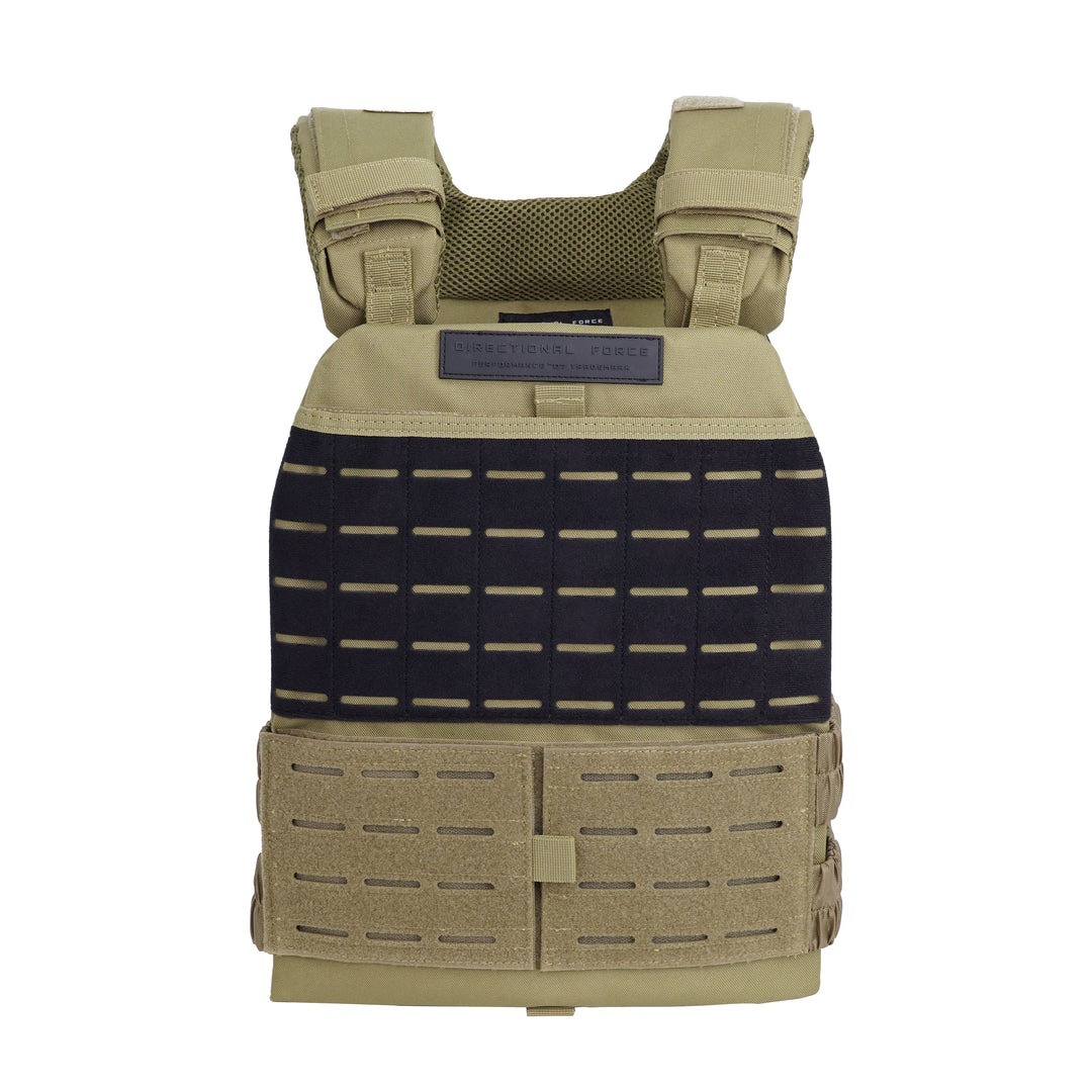 Centurion Weight Vest - Black & Tan