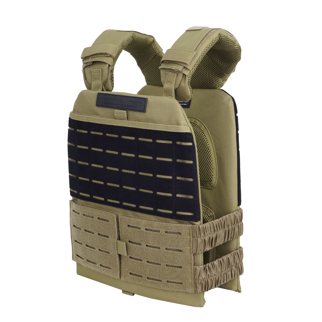 Centurion Weight Vest - Black & Tan