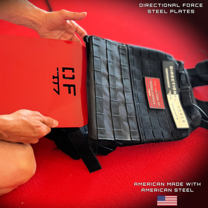 Directional Force Weight Vest Plate - 30 LB Vest Pair