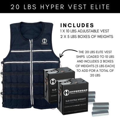 Hyperwear Hyper Vest ELITE Weight Vest