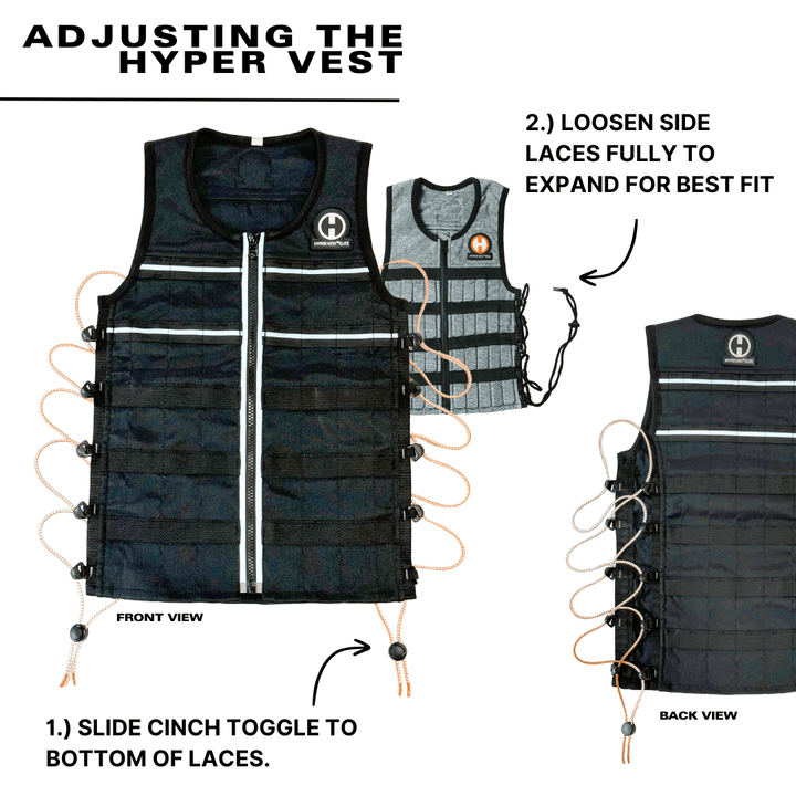 Hyper Vest ELITE Weighted Vest | Thin, Comfortable, & High-Performance