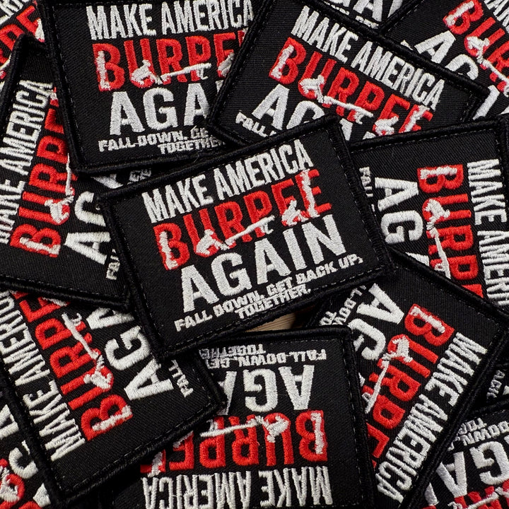 F3 Make America Burpee Again Patch