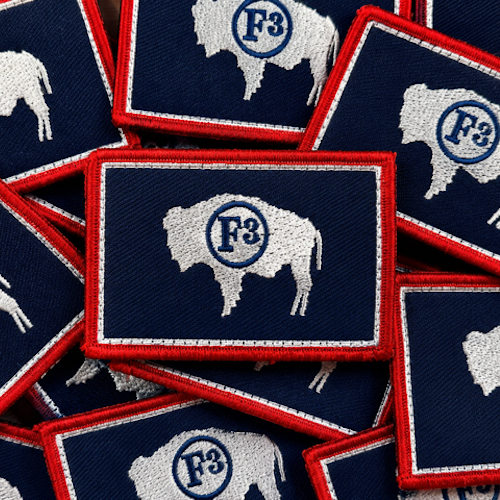F3 Wyoming Flag Patch