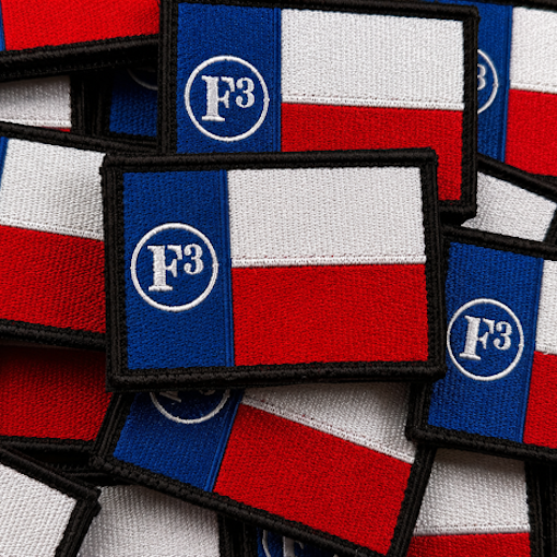F3 Texas Flag Patch