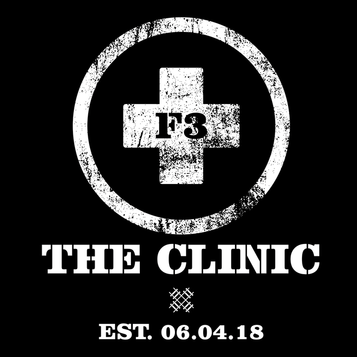F3 The Clinic Shirts Pre-Order September 2023