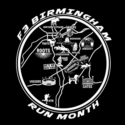 F3 Birmingham Run Month Pre-Order May 2023