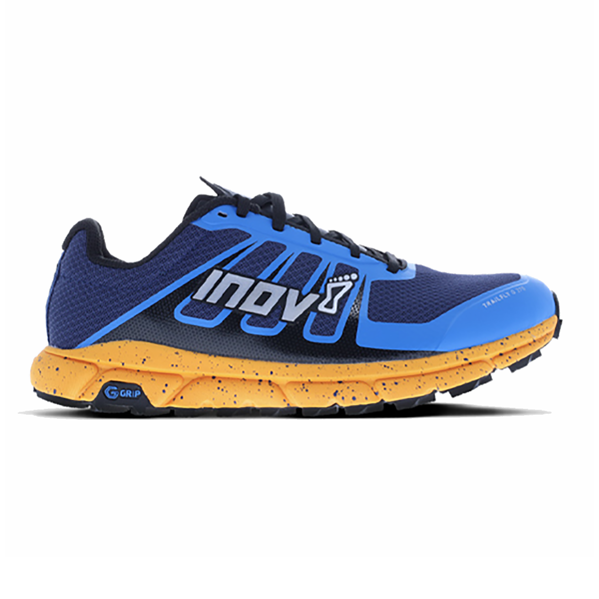 Men's Inov8 Trailfly Ultra G 270 V2, Blue/Nectar, 13 D Medium