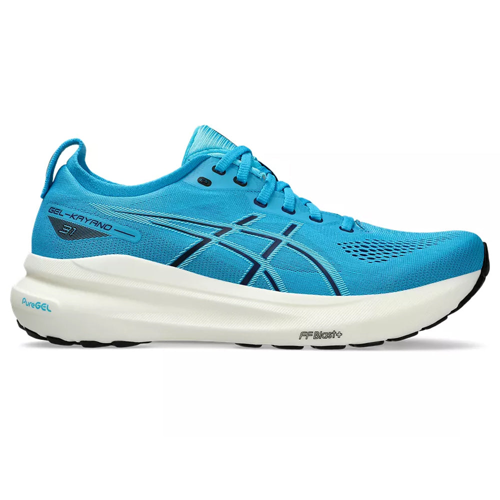 Men's Asics Gel-Kayano 31, Digital Aqua/Bright Cyan, 11.5 D Medium