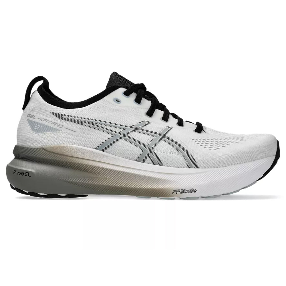 Men's Asics GEL-Kayano 31, White/Piedmont Grey, 10.5 D Medium