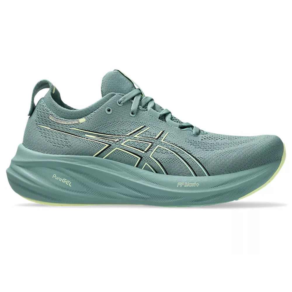 Men's Asics Gel-Nimbus 26, Celadon/Light Celadon, 7 D Medium