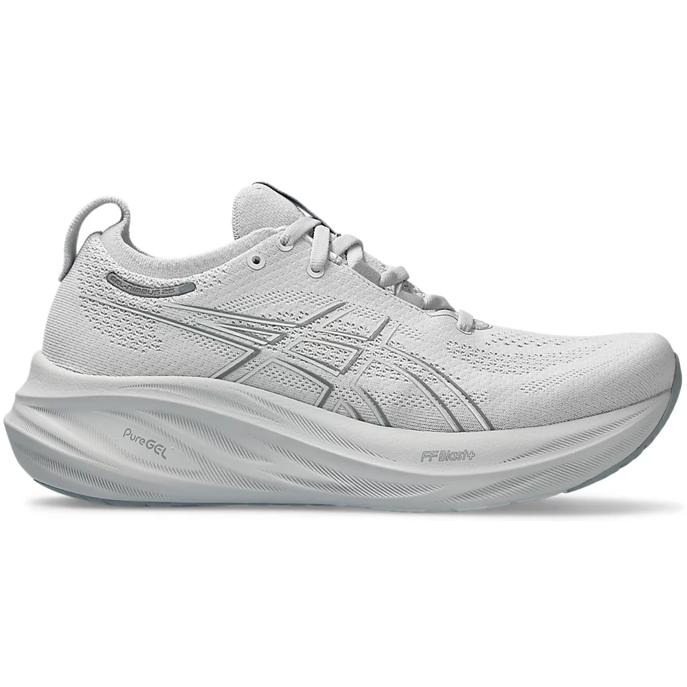 Men's Asics GEL-Nimbus 26, Concrete/Pure Silver, 12.5 D Medium