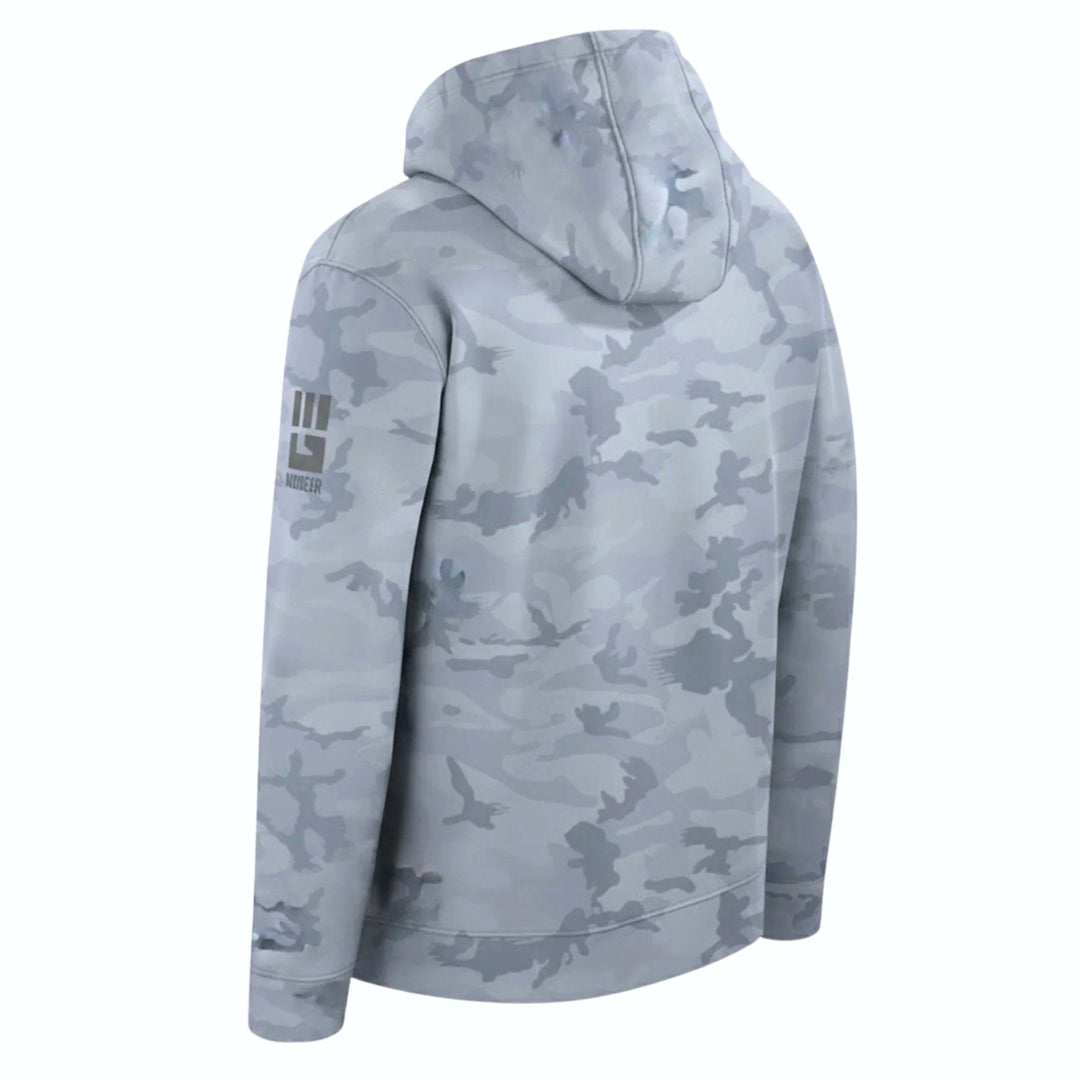 MudGear All-Weather Warrior Hoodie - Light Gray Camo