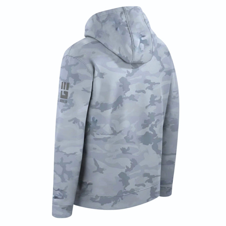 MudGear All-Weather Warrior Hoodie - Light Gray Camo