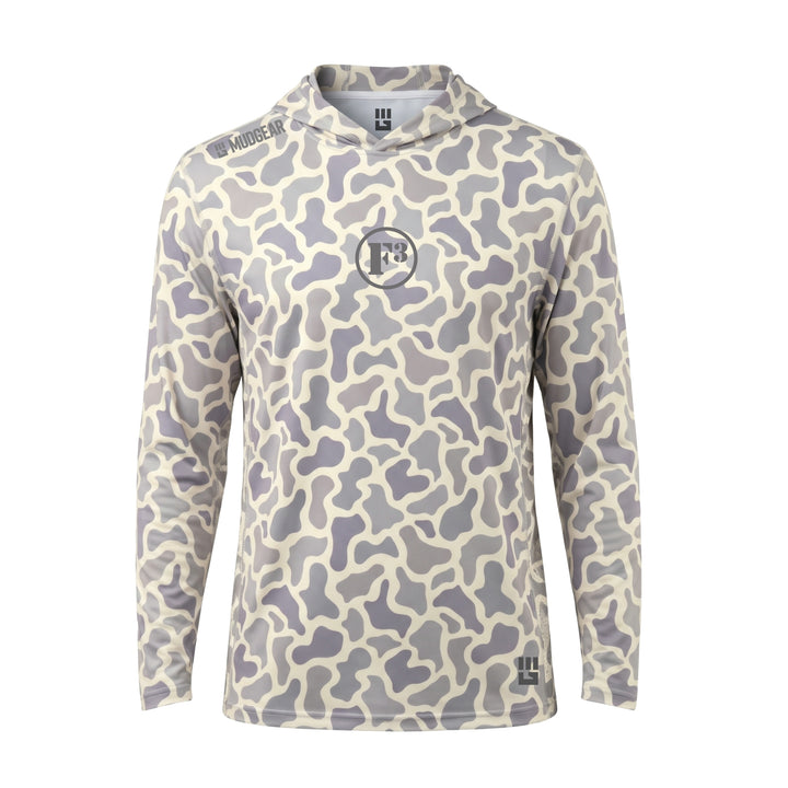 F3 MudGear Sun Hoodie - Light Duck Camo - Made to Order