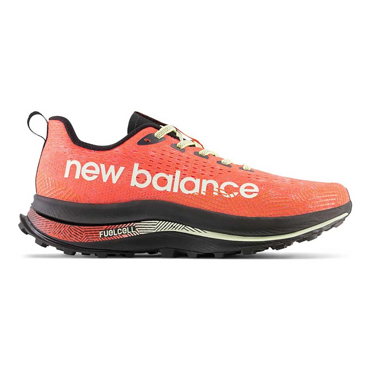 Men's New Balance FuelCell SuperComp Trail, Neon Dragonfly/Black, 11.5 D Medium