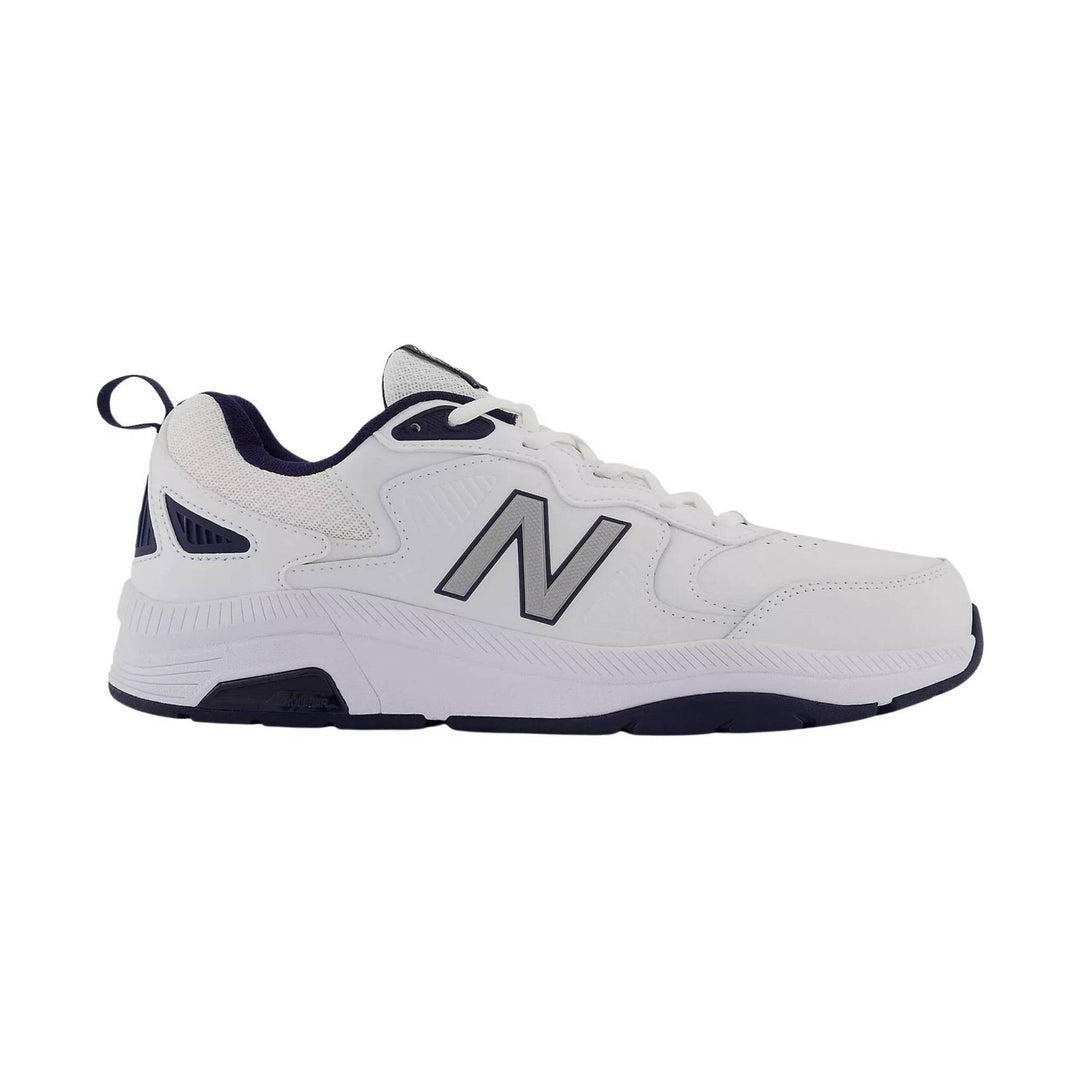 Men's New Balance 857v3, White/Navy, 12.5 D Medium