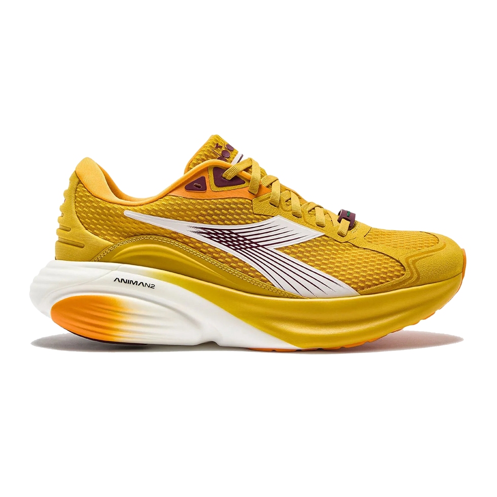 Men's Diadora Atomo Star, Spicy Mustard/White