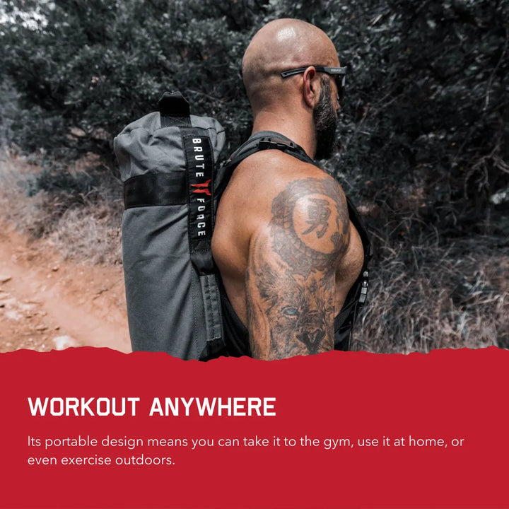Brute Force Classic Sandbag The Scout 15 50 lbs The F3 Gear Store