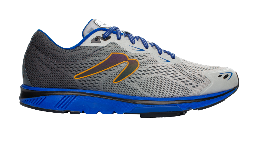 Men's Newton Running Motion 9, Grey/Blue, 12 D Medium