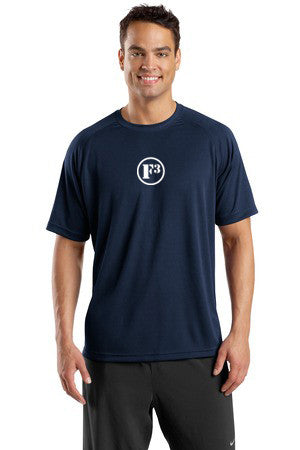 True Navy Dry Zone Short Sleeve Raglan T-Shirt